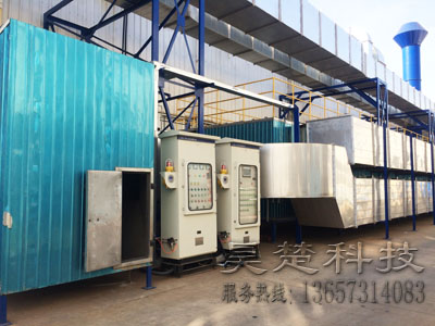 煙臺某汽車零部件制造有限公司廢氣處理電控系統